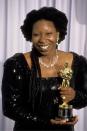 <p><strong>Born</strong>: Caryn Johnson</p><p>While <a href="https://www.hellomagazine.com/celebrities/2017021036551/whoopi-goldberg-reveals-hilarious-reason-she-got-her-name/" rel="nofollow noopener" target="_blank" data-ylk="slk:guest starring on The Graham Norton Show;elm:context_link;itc:0;sec:content-canvas" class="link ">guest starring on <em>The Graham Norton Show</em></a>, Goldberg revealed that she got her stage name by acting like a whoopee cushion when she first started out. "No one christened me that. I am Karen, but I was a bit of a farter," she joked. "The theatres I was performing in were very small so if you were gassy you had to walk away farting and people would say I was like a Whoopee cushion. I was sometimes quite noisy, never offensive."</p>