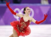 Figure Skating - Pyeongchang 2018 Winter Olympics - Women Single Skating free skating competition final - Gangneung Ice Arena - Gangneung, South Korea - February 23, 2018 - Alina Zagitova, an Olympic Athlete from Russia, competes. REUTERS/Damir Sagolj