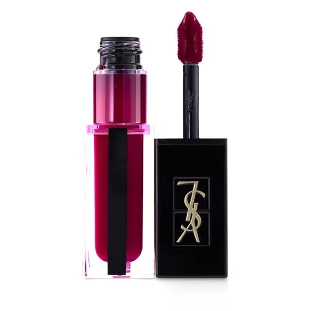 <p>Yves Saint Laurent Water Stain Lip Stain, $38, <a href="https://rstyle.me/+tgvnbscslG5FpftgUKIqYw" rel="nofollow noopener" target="_blank" data-ylk="slk:available here;elm:context_link;itc:0;sec:content-canvas" class="link ">available here</a>.</p>