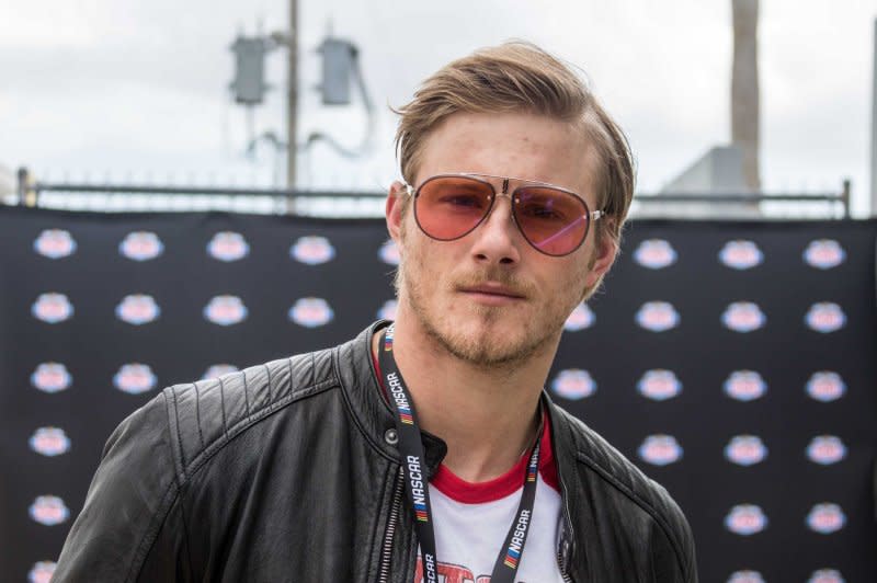 Alexander Ludwig participated in events prior to the 2020 Daytona 500 on February 16, 2020, in Daytona, Fla. The actor turns 32 on May 7. File Photo by Edwin Locke/UPI