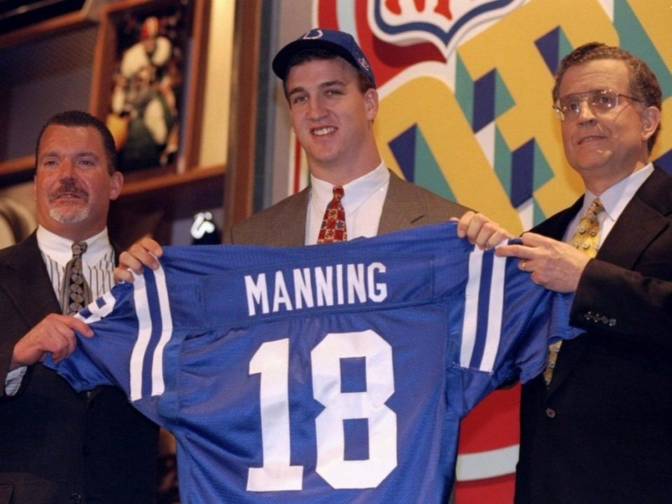 Peyton Manning 1996 NFL Draft