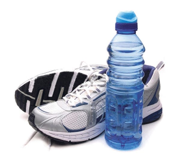 It's important to hydrate, and wear comfortable shoes!