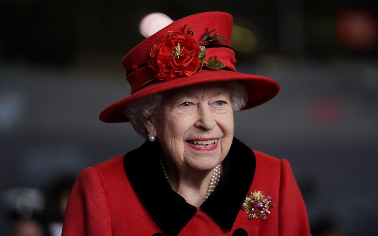 The Queen visiting HMS Queen Elizabeth In Portsmouth on  - Steve Parsons - WPA Pool/Getty Images