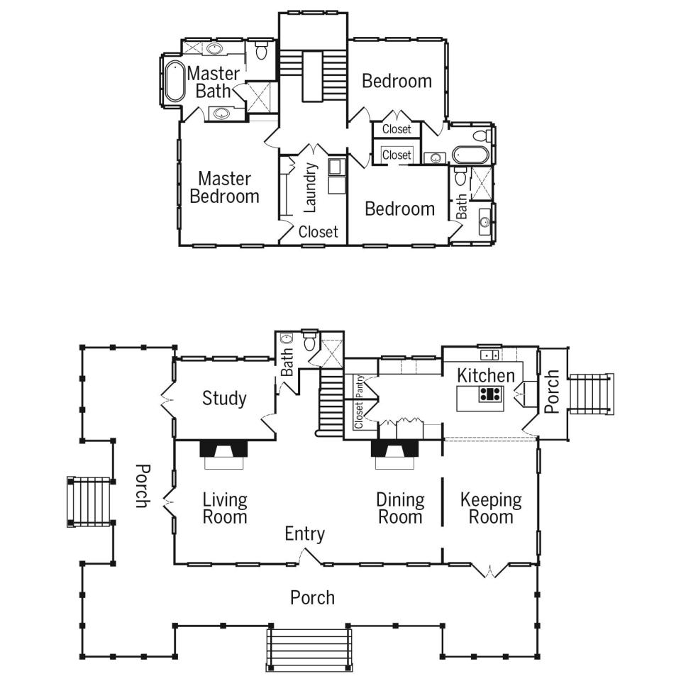 House Plan 1825 Floor Plan