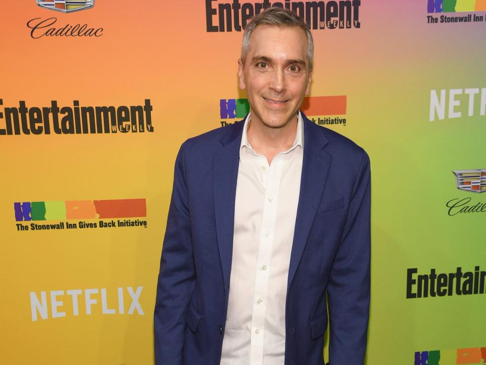 Scott Lowell in 2019 on a red carpet