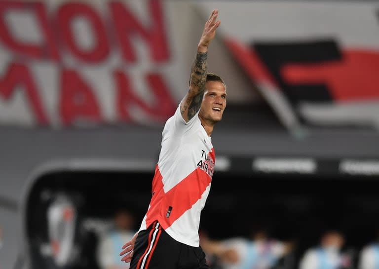 Bruno Zuculini jugó apenas dos partidos en 2023 por una lesión, pero podría quedarse en River ante la salida de otros referentes del club