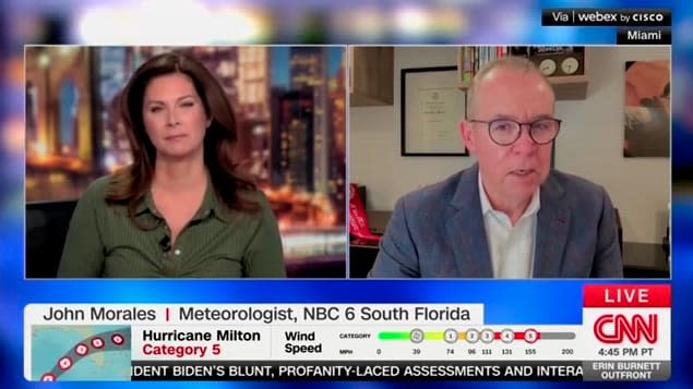 Florida Meteorologist Explains Why He Broke Down During Hurricane Report