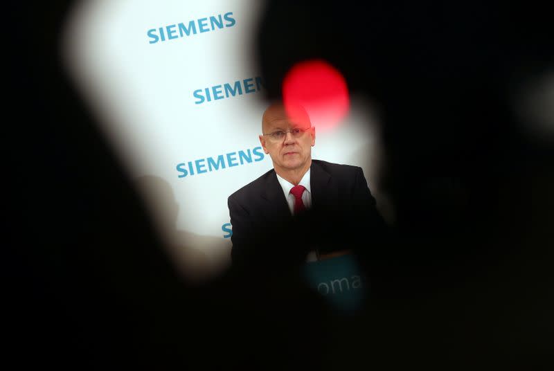 Siemens annual shareholders meeting in Munich