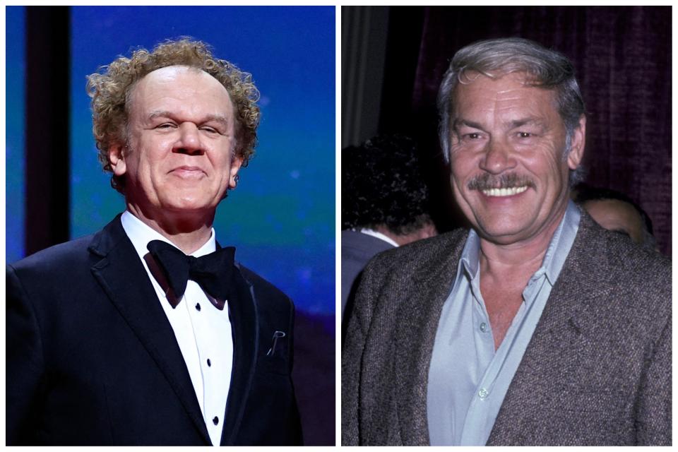 John C. Reilly and Jerry Buss.