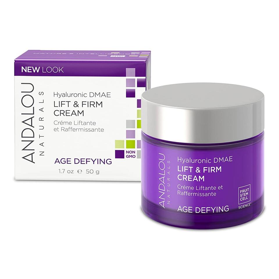 Andalou Naturals Hyaluronic Dmae Lift Firm Skin Cream