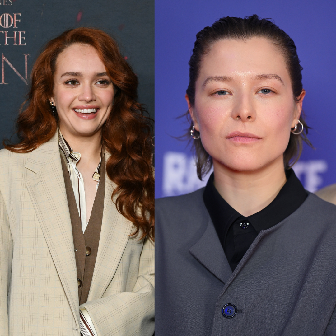 Les actrices Olivia Cooke (à gauche) et Emma D’Arcy à (droite) ont donné naissance à un mème. 