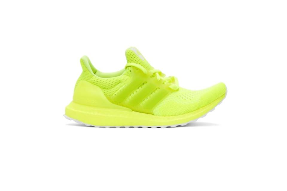 Adidas Originals Yellow Ultraboost 1.0 DNA Sneakers, Neon Sneakers