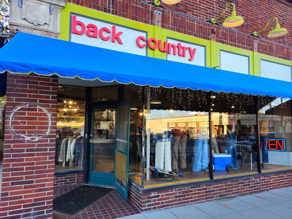 Back Country offers outdoor attire in the Beaverdale neighborhood of Des Moines.