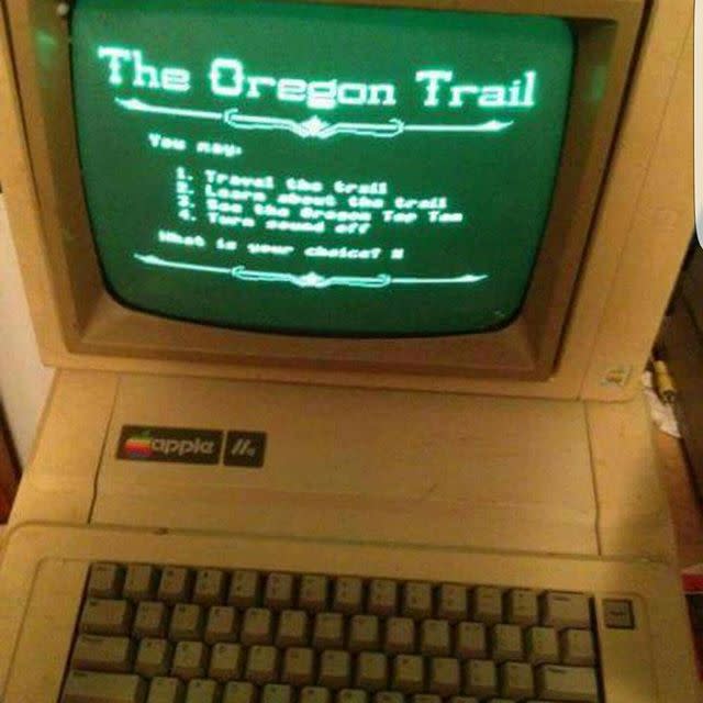 82) Dying of dysentery playing The Oregon Trail.