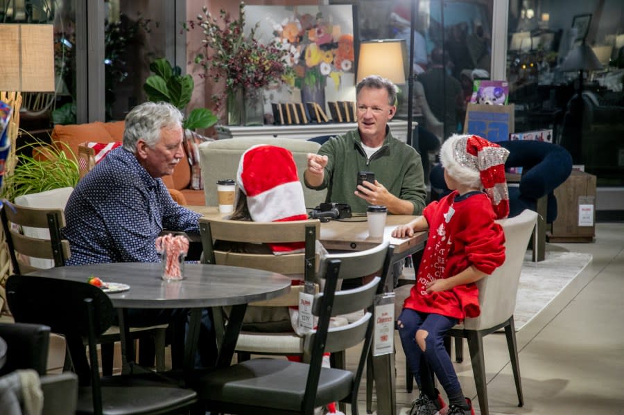 The Angel Tree Christmas Party at Talsma Furniture near Grand Rapids on Nov. 30, 2023. (Michael Buck/WOOD TV8)