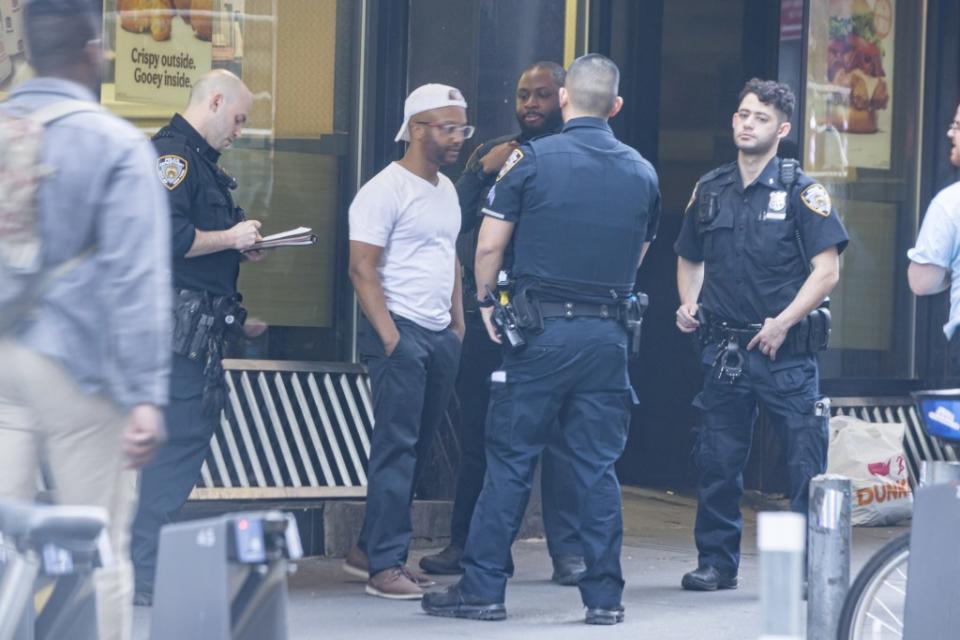 The NYPD says its visited the block where the Burger King is located hundreds of times since 2023. Daniel William McKnight