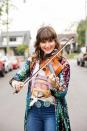 <p>The fiddler (and the 2019 CMA Musician of the Year) was <a href="https://people.com/country/cma-awards-2020-acts-that-pulled-out-covid/" rel="nofollow noopener" target="_blank" data-ylk="slk:one of five acts who had to pull out of the CMA Awards at the last minute due to a close COVID diagnosis;elm:context_link;itc:0;sec:content-canvas" class="link ">one of five acts who had to pull out of the CMA Awards at the last minute due to a close COVID diagnosis</a> - in this case, her own. </p> <p>"Unfortunately I tested positive for...yeah you guessed it...'Rona," the fiddler, 36, wrote on Instagram right before the show. "I am thankfully feeling just fine, just bummed of course."</p>