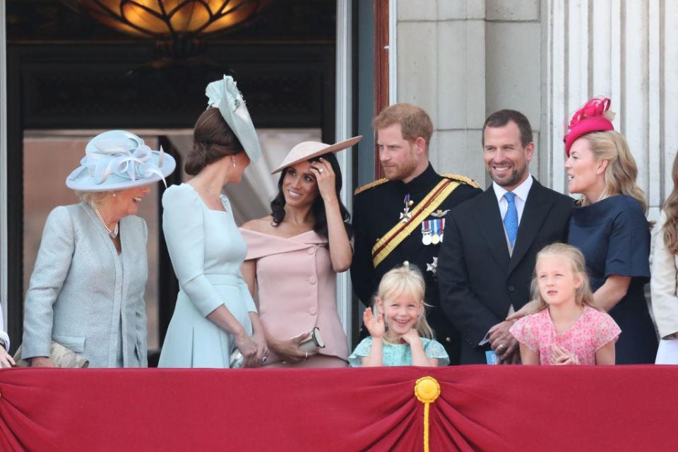 meghan markle trooping the colour