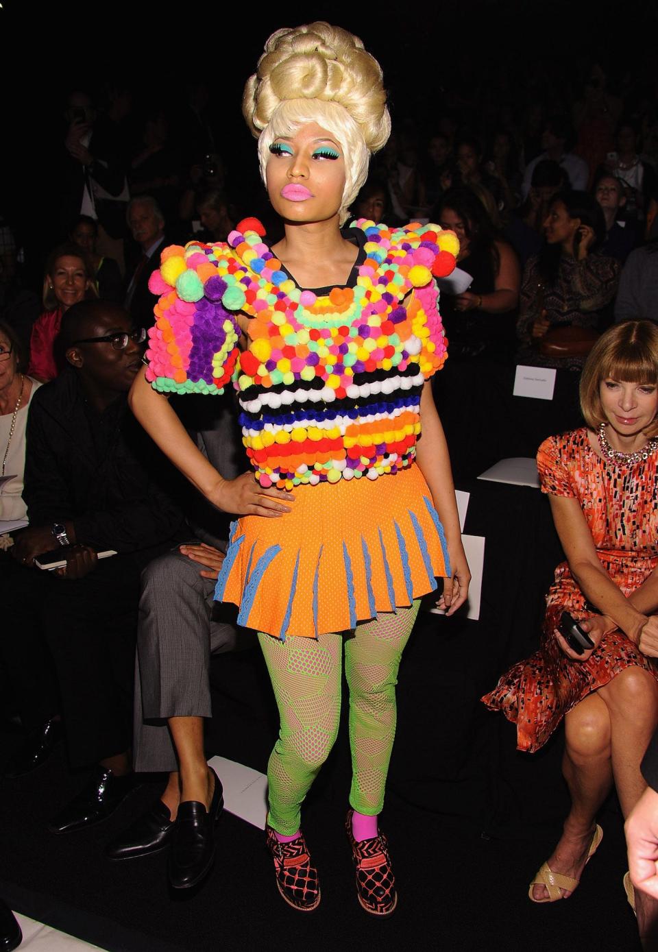 Carolina Herrera Spring 2012 fashion show nicki