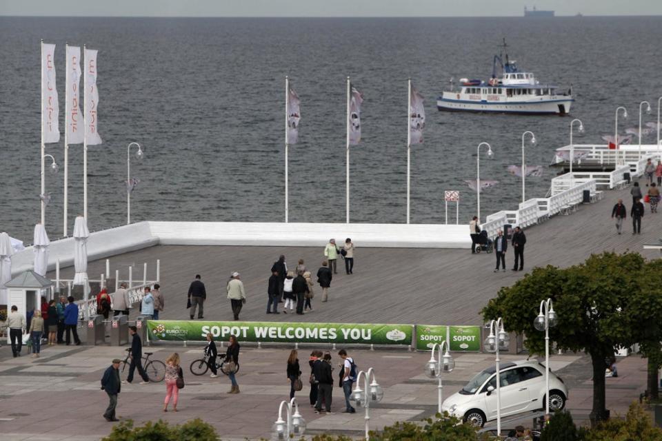 The boardwalk in Sopot, Poland (Niall Carson/PA) (PA Archive)