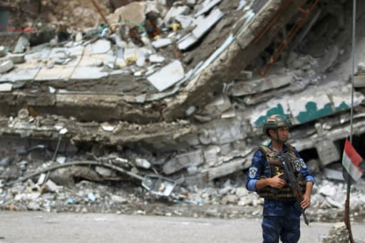 Iraq's second city Mosul, seen here on May 11, 2018, lies devastated after a years-long jihadist occupation and a months-long offensive to reseize it