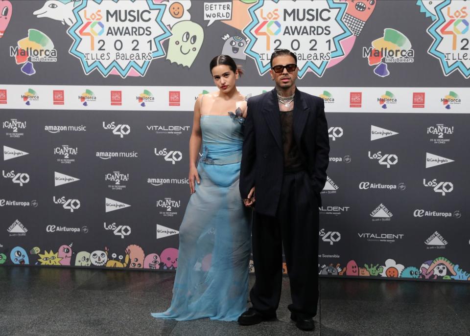 red carpet los40 music awards 2021