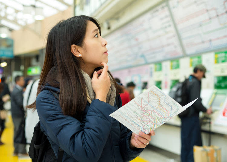 有時就連日本人到東京也一樣會迷路