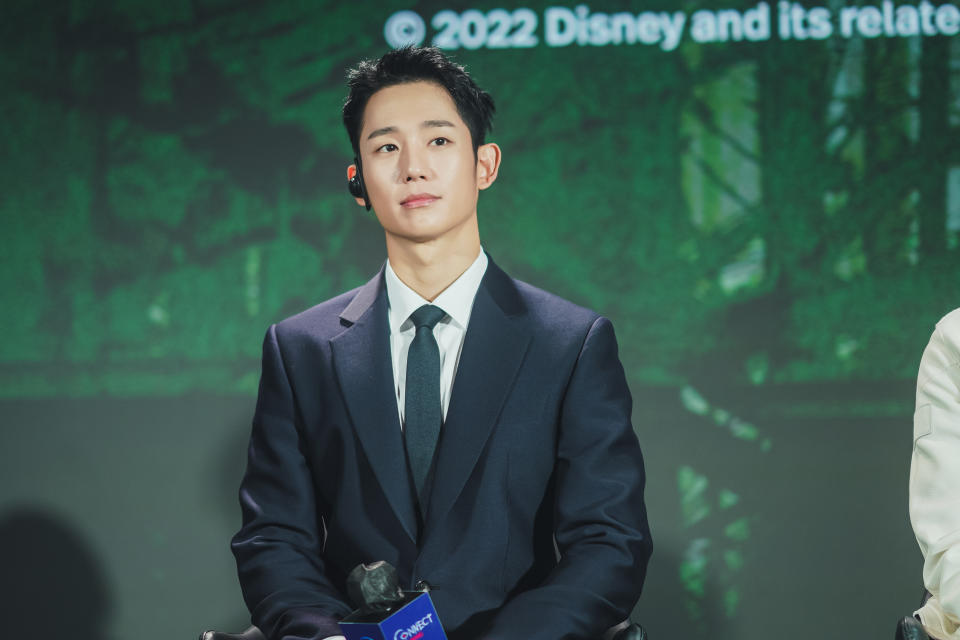 Jung Hae-in during Connect press conference held on 7 October 2022.