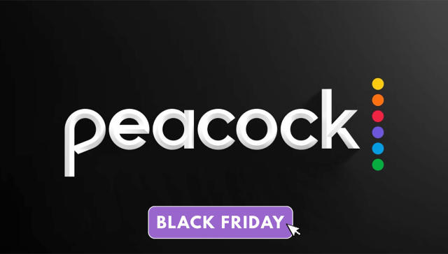 Peacock Black Friday Offers: Join for $1.99 for 12 Months