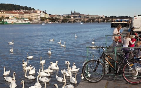 Náplavka Promenade, Prague - Credit: aphonua/aphonua