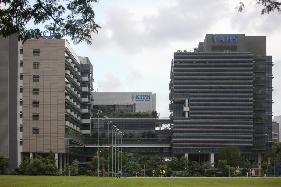 Khoo Teck Puat Hospital at Yishun Central. (File photo: Yahoo News Singapore)