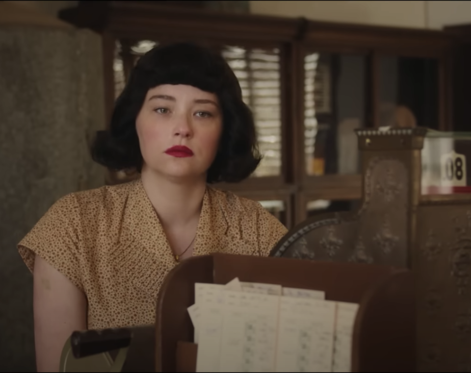 Carolyn Bryant, played by Haley Bennett