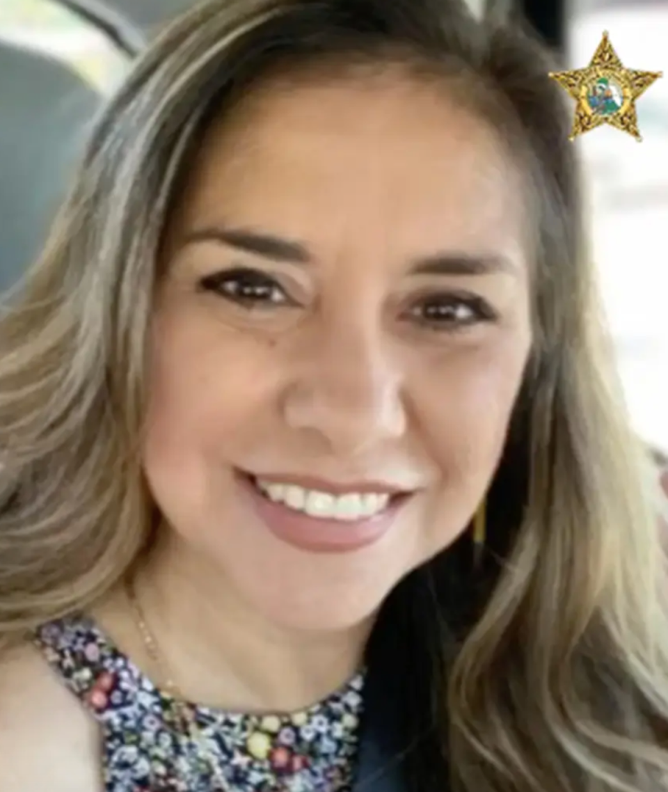 Elvia Espinoza, 46, screamed out her son’s name while he murdered her (Polk County Sheriff's Office)