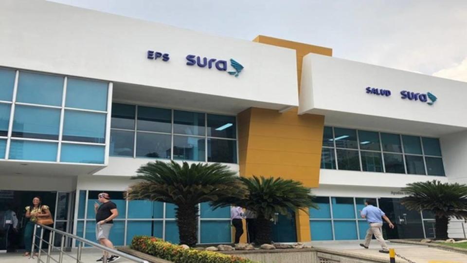 La EPS Sura informó que presentará los recursos de ley a su disposición contra la sanción de $5.800 millones impuesta por la Supersalud. Foto: Cortesía Grupo Sura