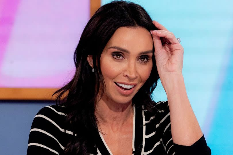 Christine Lampard was visibly taken aback by the comment