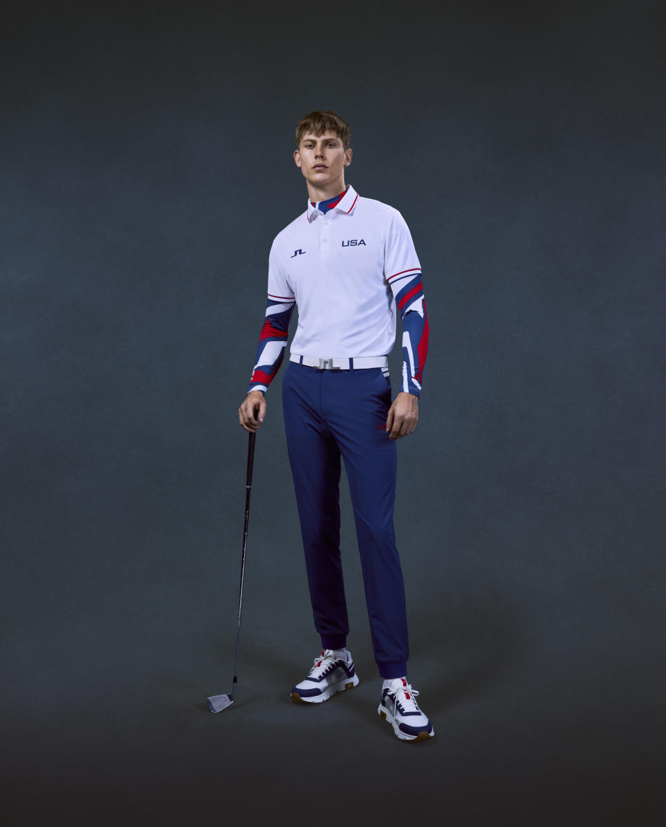 J. Lindeberg Team USA Golf apparel.