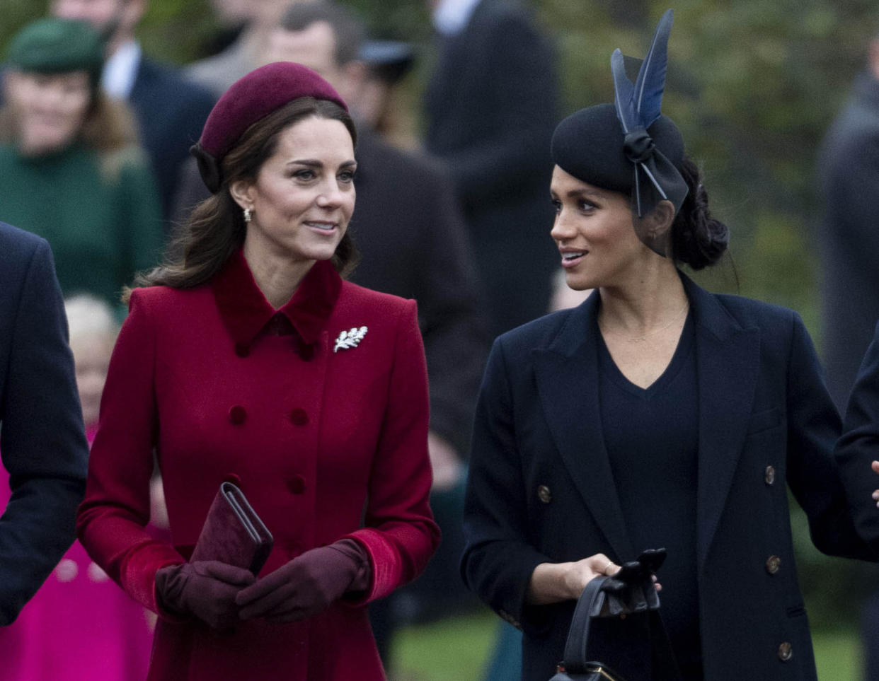 July 27th 2020 - Catherine The Duchess of Cambridge (Kate Middleton) and Meghan The Duchess of Sussex (Meghan Markle) allegedly never became friends and Meghan was upset that Kate never reached out to her nor visited according to the explosive new upcoming biography, 