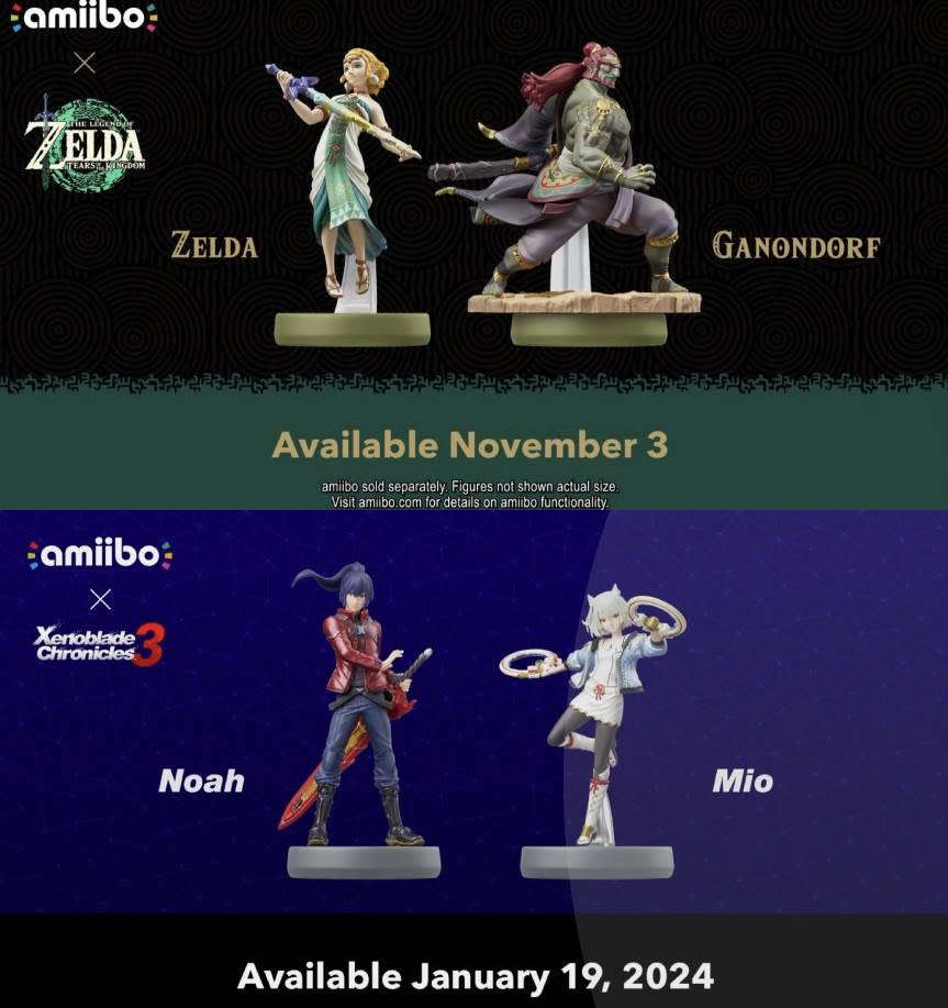 Los amiibo están listos para unirse a tu colección