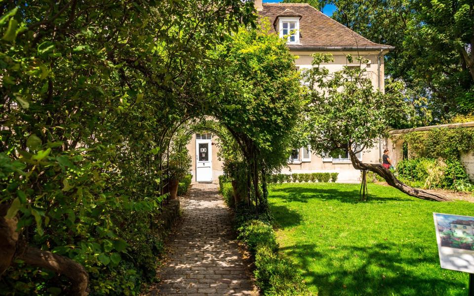 The Renoir Gardens surrounding the Museum of Montmartre are dedicated to Auguste Renoir