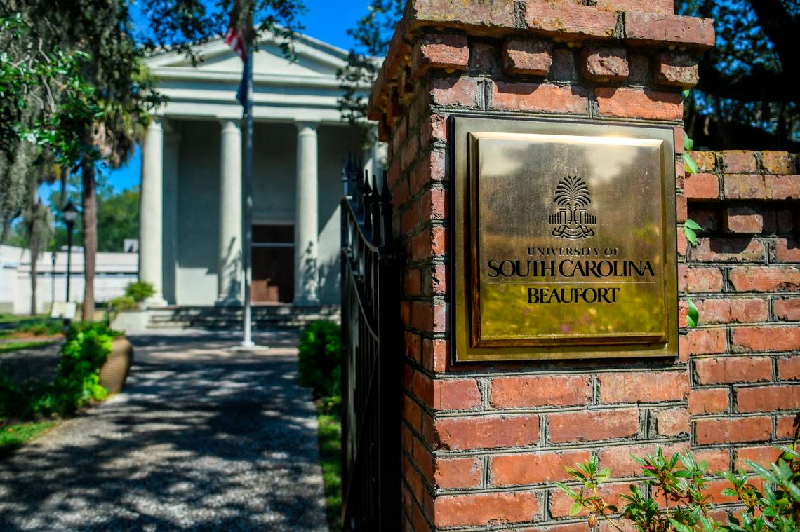 Pictured is the administrative offices for the University of South Carolina-Beaufort where the Rhodes family met with university officials to hear how the school would re-address the use of Pritchards Island, a barrier island donated to the school in 1983 by Atlanta businessman Philip Rhodes.