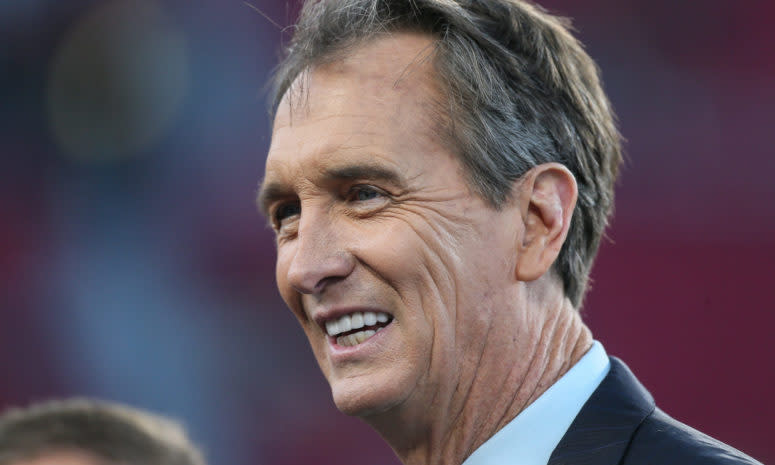 NBC announcer Cris Collinsworth on Sunday night.