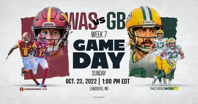 How to watch Packers vs. Commanders: Time, TV and streaming options for  Week 7