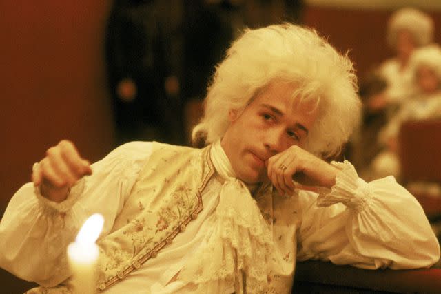 <p>Everett</p> Tom Hulce in 'Amadeus'