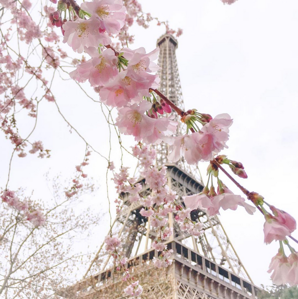 3. La torre Eiffel (París) Con sus 300 metros de altura y estructura de hierro, la torre Eiffel se sigue erigiendo como uno de los lugares más emblemáticos (y románticos) del mundo. Foto: Instagram / @chrissen