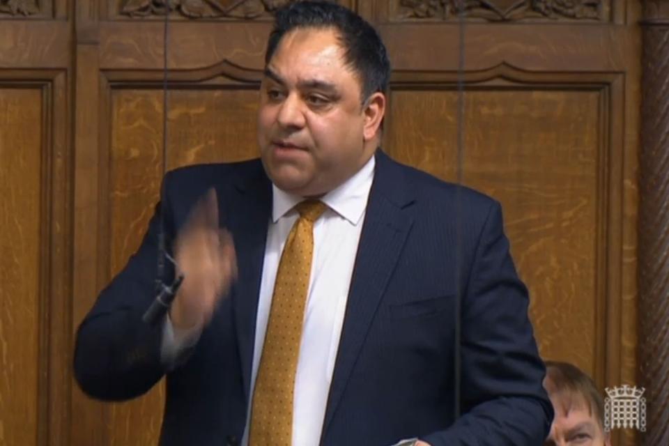 Labour MP Imran Hussain resigned as a shadow minister to ‘strongly advocate’ for a ceasefire  (House of Commons/PA) (PA Archive)