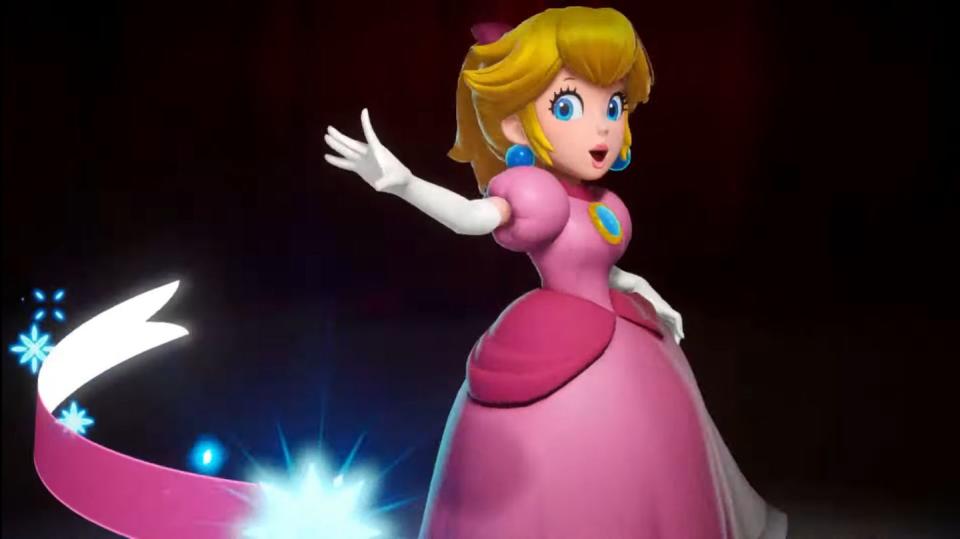 princess peach nintendo switch game teaser