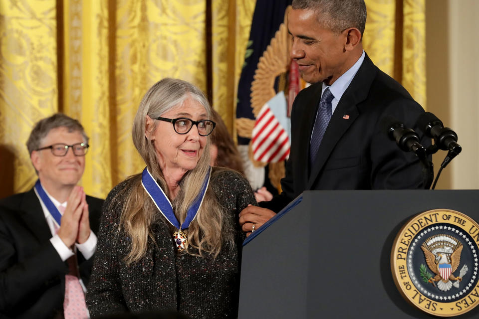 Hamilton is best-known for leading the team that created the onboard flight software for NASA's Apollo moon missions. According to the White House, she "contributed to concepts of asynchronous software, priority scheduling and priority displays, and human-in-the-loop decision capability, which set the foundation for modern, ultra-reliable software design and engineering."