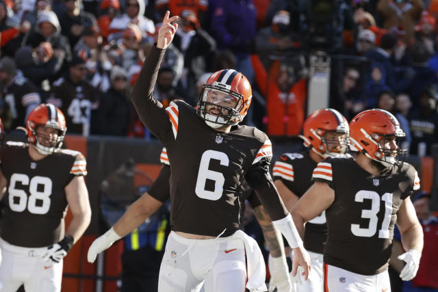 Garrett Backs Up Words, Browns Hang on to Beat Ravens 24-22 - Bloomberg