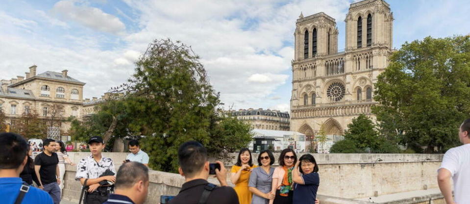 La France connaît des recettes records grâce au retour des touristes internationaux  - Credit:Vincent Isore / MAXPPP / IP3 PRESS/MAXPPP