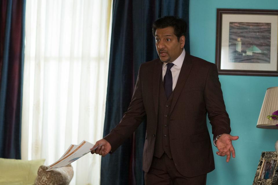 Thursday, April 19: Masood does some last-minute preparation for his pitch